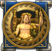 Medalha Estátua de Zeus em Olímpia.png